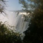 Victoria Falls, Zambezi River, in Southern Africa